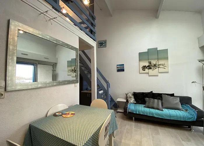 Avec Terrasse, Parking Et Vue Sur Port A - Fr-1-413-130 كابروتو